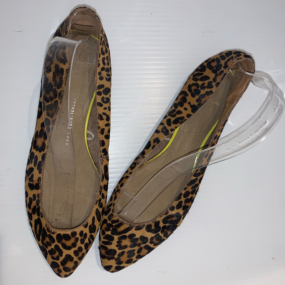 GAP Leopard Print Pointy Ballet Flat US8.5